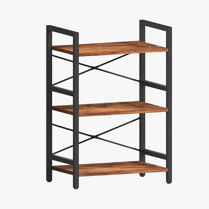 Drawerless Yoobure 3-Tier Small Bookshelf