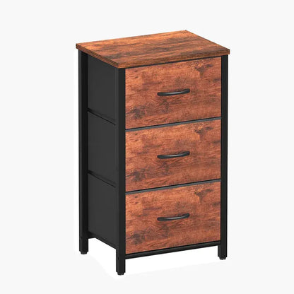 Minimalist Yoobure 3 Drawer Beside Table