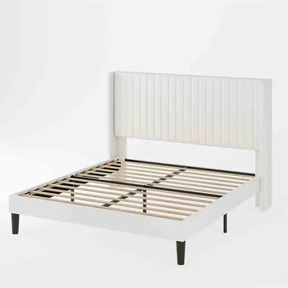 Ultra Comfortable Yoobure Queen Size Velvet Bed Frame