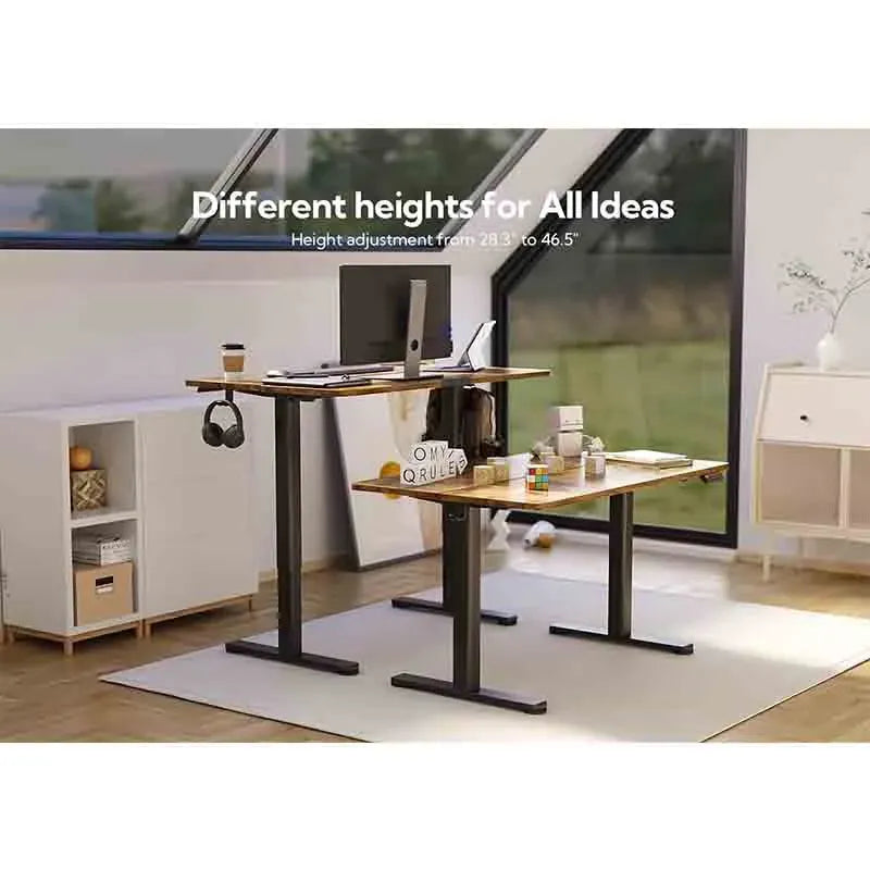 Yoobure Adjustable Height Standing Desk Large Desktop Area