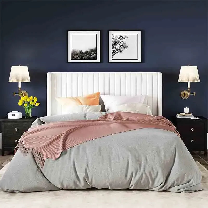 Ultra Comfortable Yoobure Queen Size Velvet Bed Frame