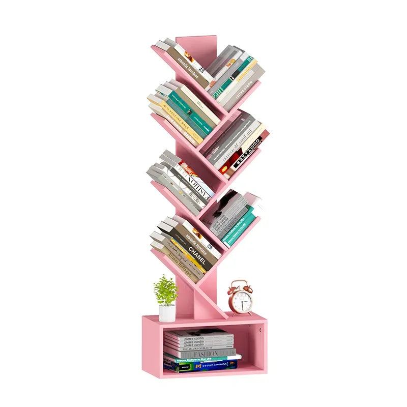 Yoobure Tree Bookshelf with Eight Storage Positions