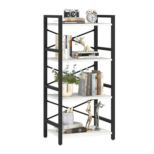 Drawerless Yoobure 4-Tier Small Bookshelf