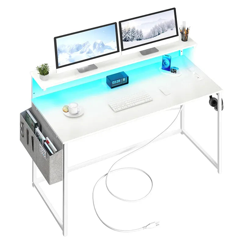 Yoobure 47-inch Desk with Charging Port