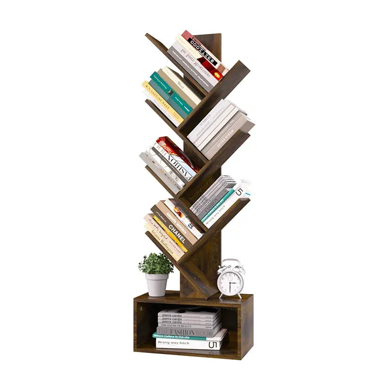 Yoobure Tree Bookshelf with Eight Storage Positions