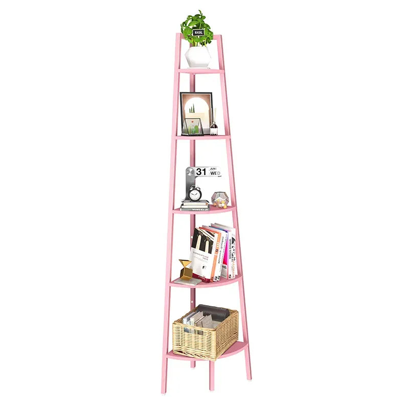 Simple Yoobure 5-Tier Corner Shelf