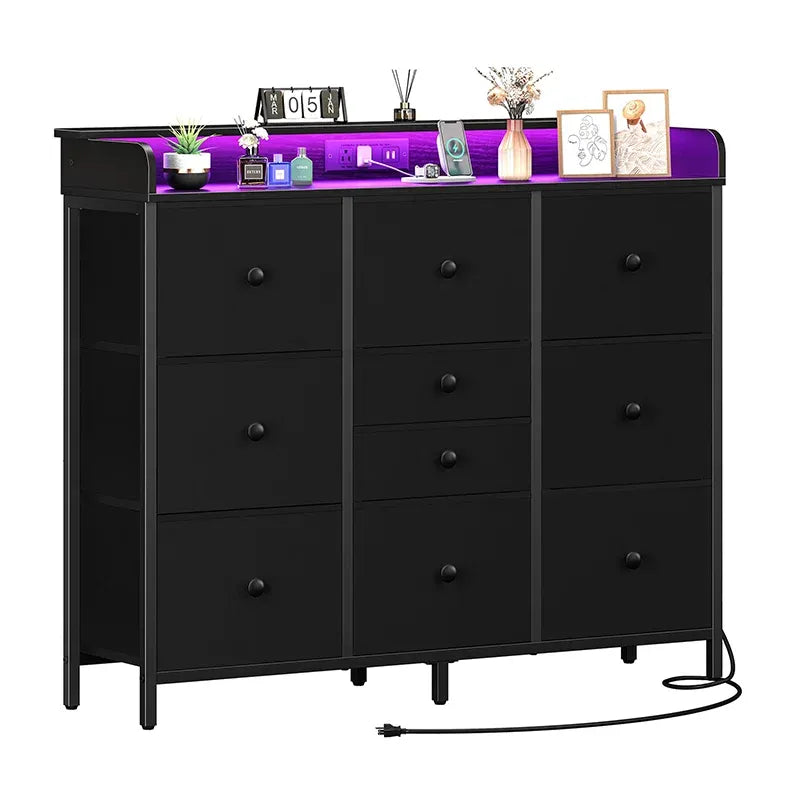 Yoobure Bedroom Dresser with Ten Storage Spaces