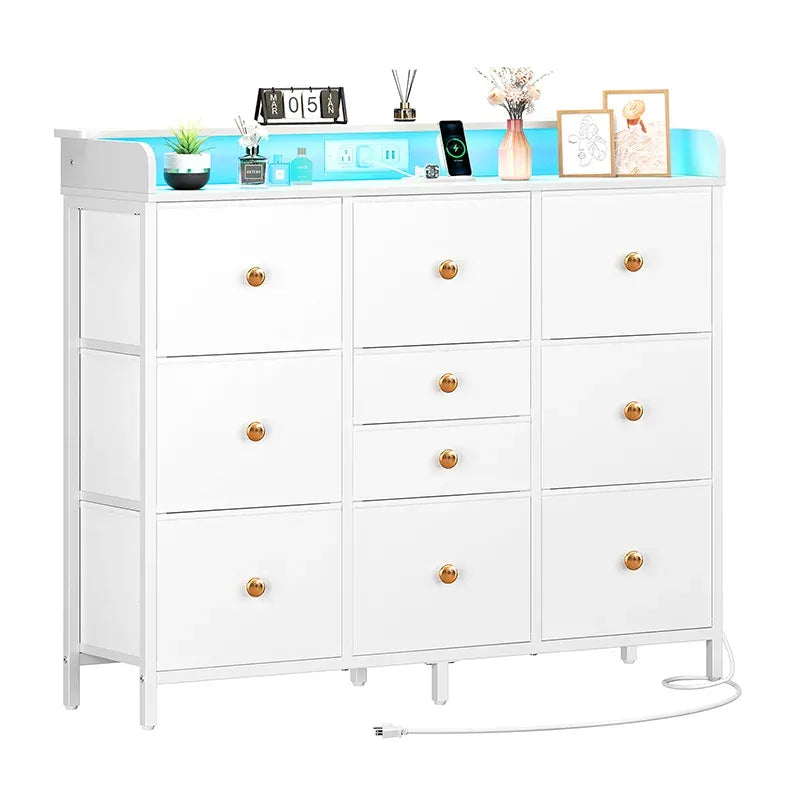 Yoobure Bedroom Dresser with Ten Storage Spaces