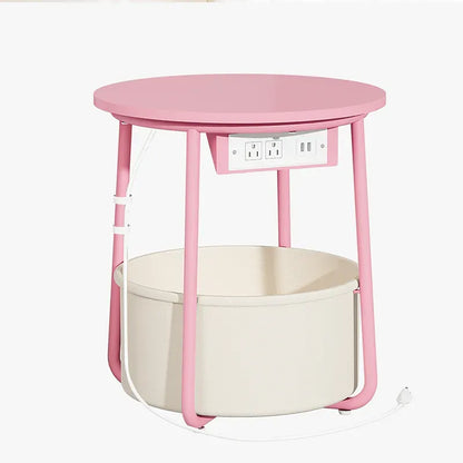 Yoobure Round Side Table with LED