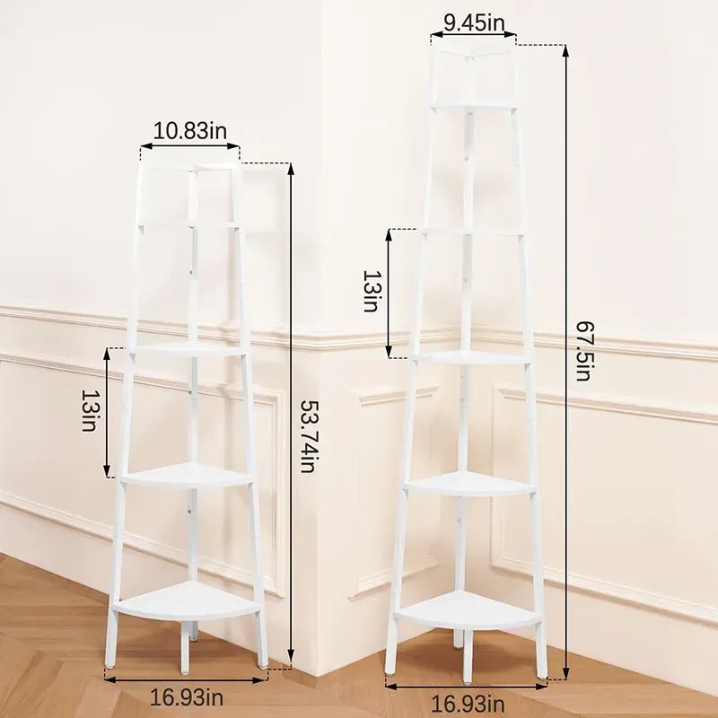 Simple Yoobure 5-Tier Corner Shelf