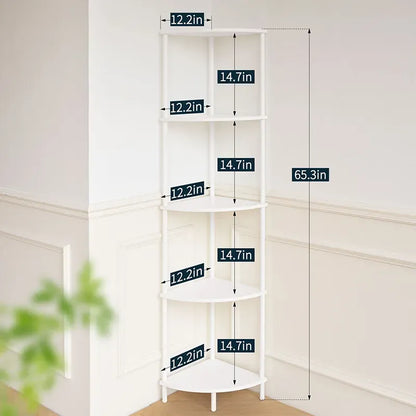 Simple and stylish Yoobure 5-Tier Corner Stand