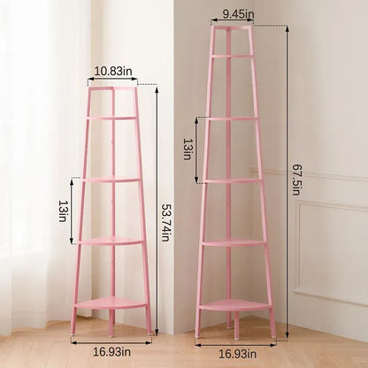 Minimalist Yoobure 4 Tier Corner Shelf