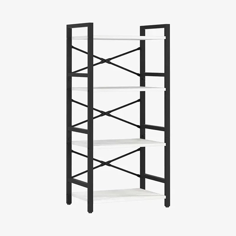 Drawerless Yoobure 4-Tier Small Bookshelf