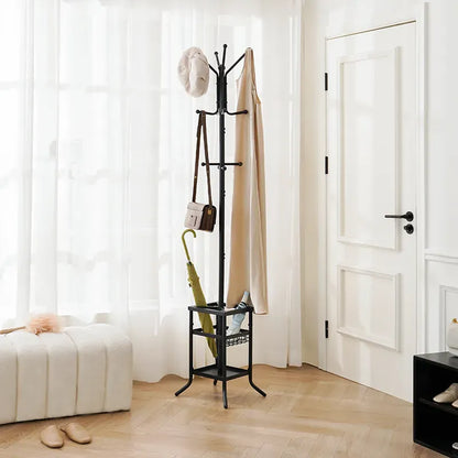 Yoobure Coat Rack Freestanding with a Sturdy Base