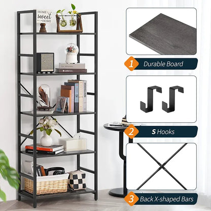 Yoobure 5 Shelf Large Size bookshelf