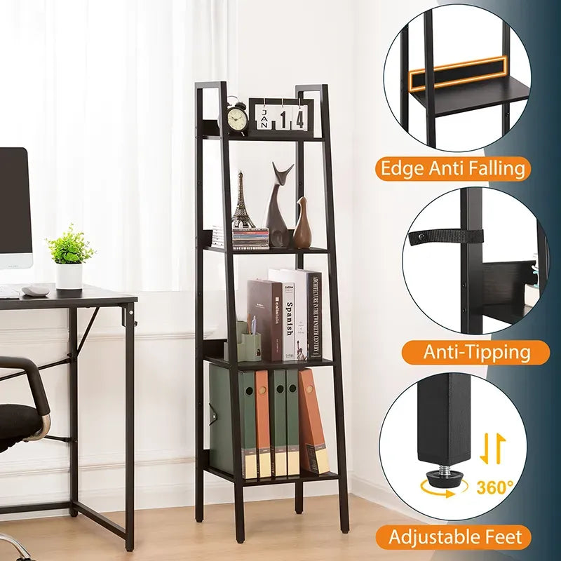 Simply Designed Yoobure 4-Tier Ladder Rack