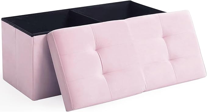 75L Bed End Storage Bench With Flip Cover