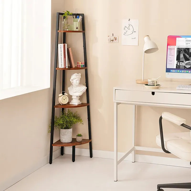 Minimalist Yoobure 4 Tier Corner Shelf