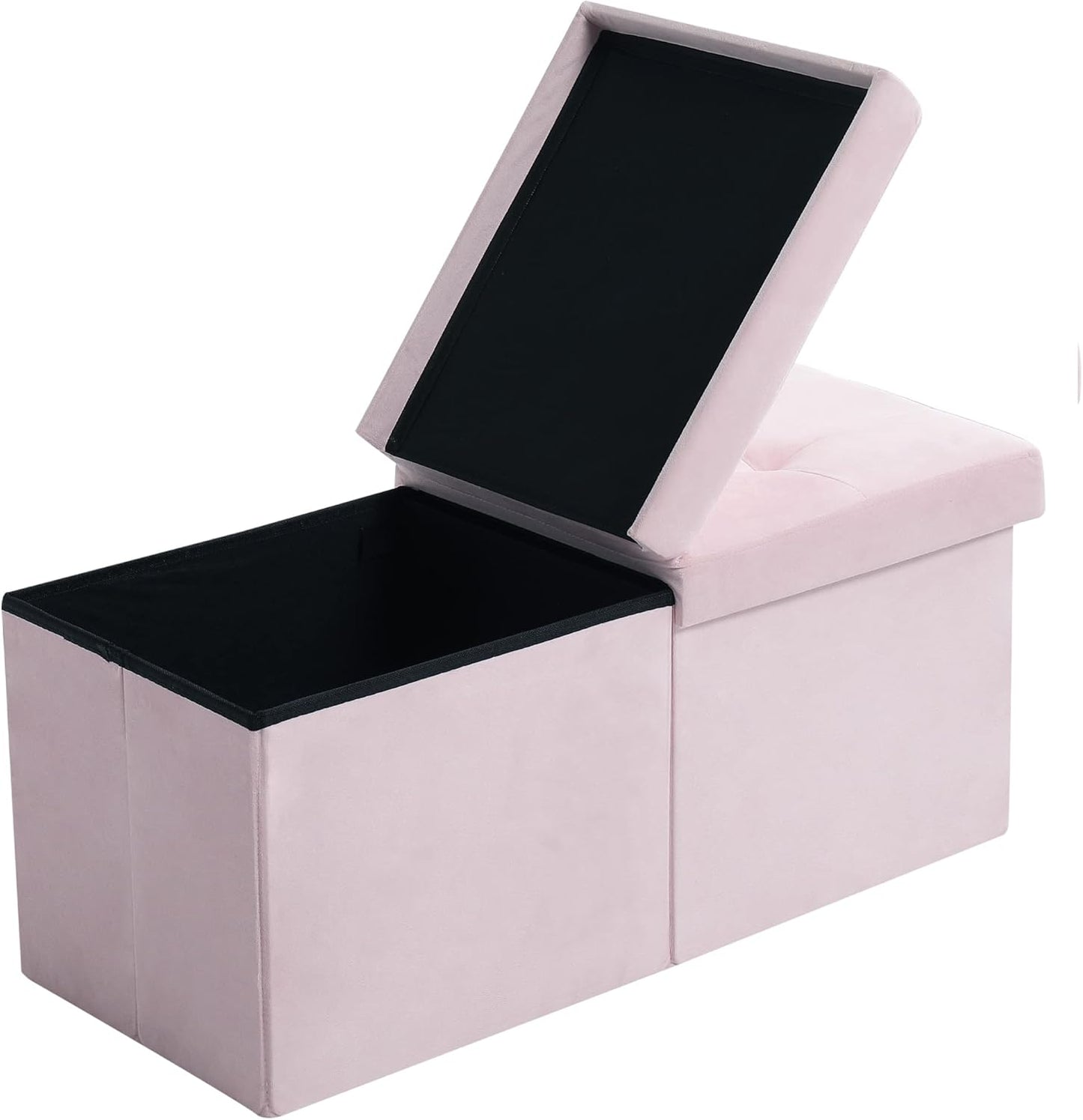 75L Bed End Storage Bench With Flip Cover