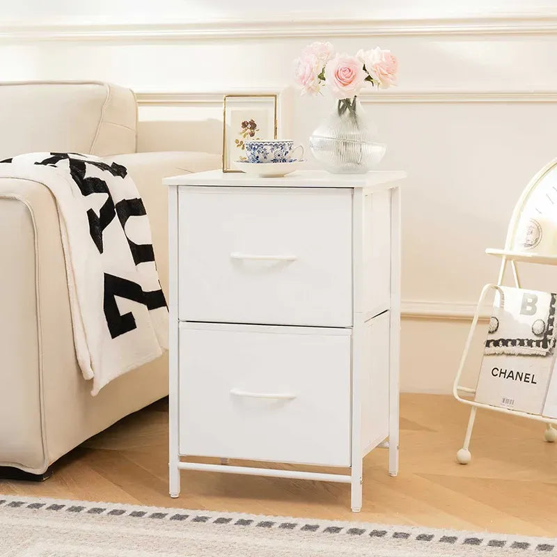 High Capacity Yoobure 2 Drawer Nightstand (2 Piece Set)