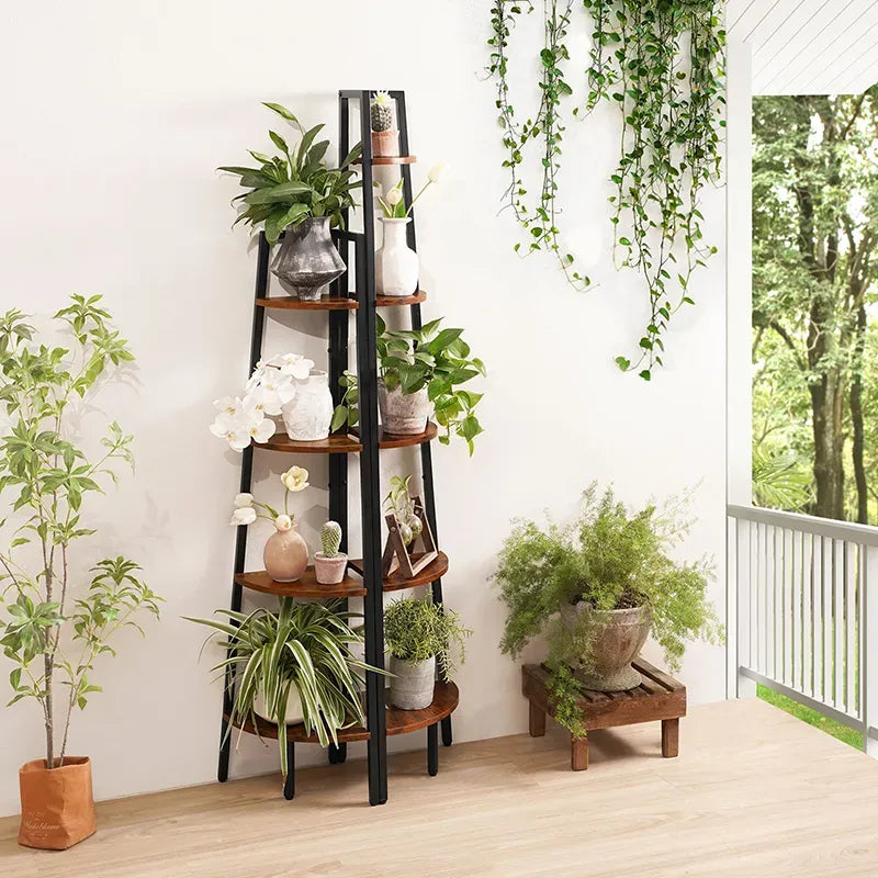 Minimalist Yoobure 4 Tier Corner Shelf