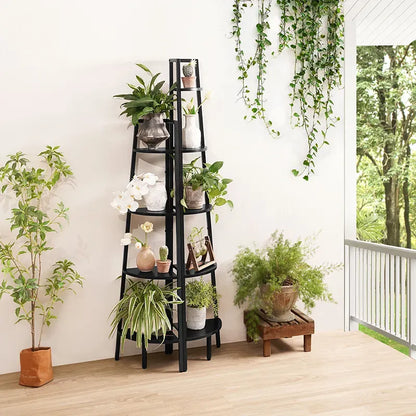 Simple Yoobure 5-Tier Corner Shelf