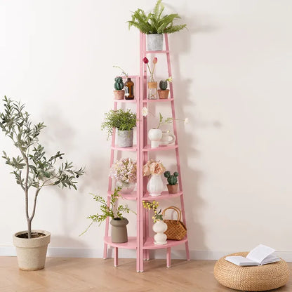 Minimalist Yoobure 4 Tier Corner Shelf