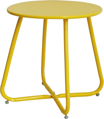 Yoobures E-Coated Steel Side Table