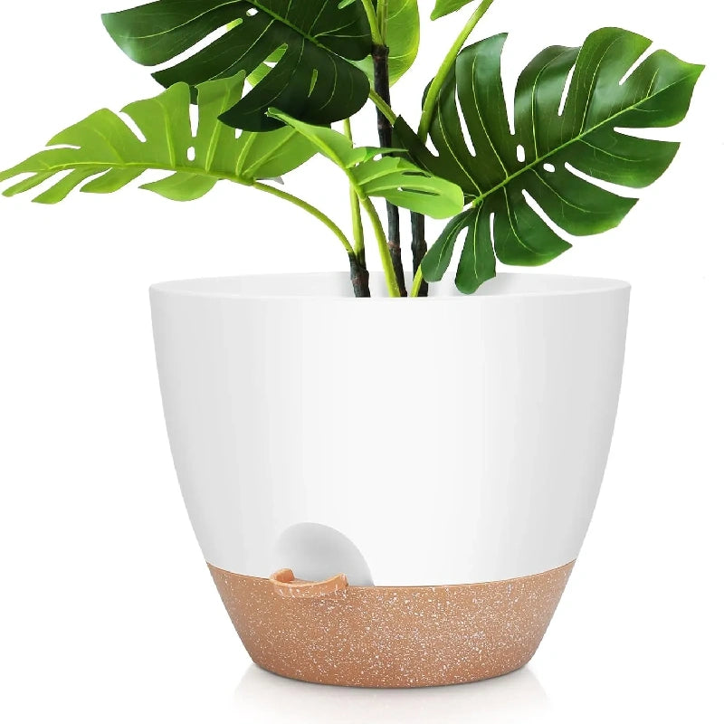 Yoobures 12 inch Large Self Watering Plant Pots