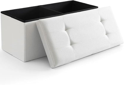 75L Bed End Storage Bench With Flip Cover