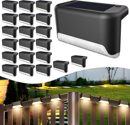 Yoobures Solar Deck Lights Outdoor 16 Pack