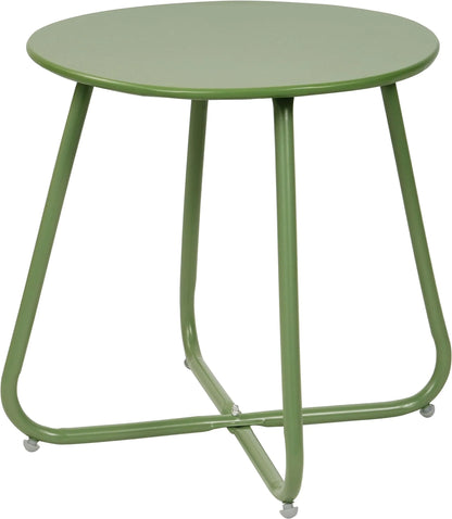 Yoobures E-Coated Steel Side Table