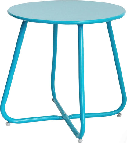 Yoobures E-Coated Steel Side Table