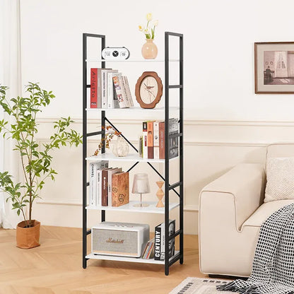 Simple Style Yoobure 5-Tier Tall Bookshelf