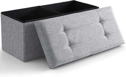 75L Bed End Storage Bench With Flip Cover