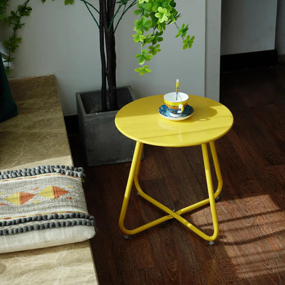 Yoobures E-Coated Steel Side Table