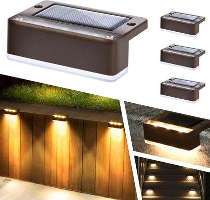 Yoobures Solar Deck Lights Outdoor 16 Pack