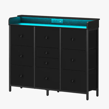 Yoobure Bedroom Dresser with Ten Storage Spaces