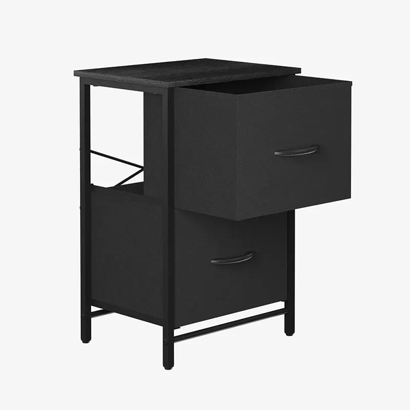 High Capacity Yoobure 2 Drawer Nightstand (2 Piece Set)