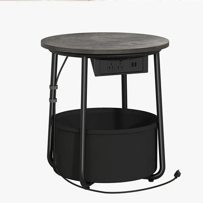 Yoobure Round Side Table with LED