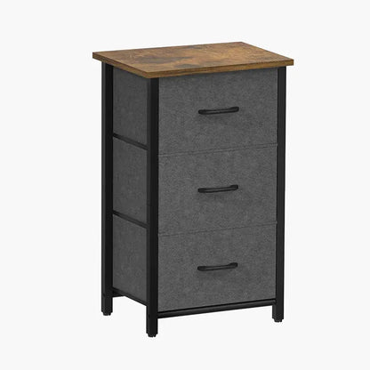 Minimalist Yoobure 3 Drawer Beside Table