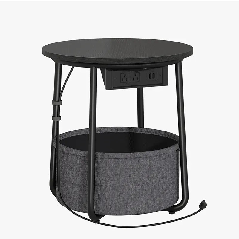 Yoobure Round Side Table with LED